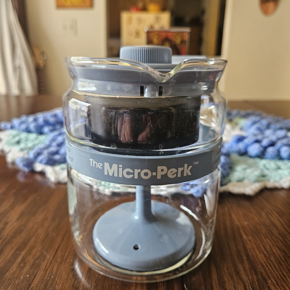 Micro-Perk Glass Coffee Maker